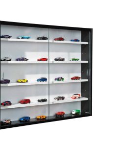 Inter Link Sammlervitrine Gewürzschrank Hängevitrine Wandregal Collecty - Schwarz/Weiß