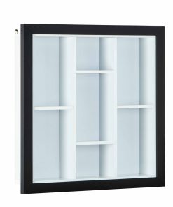 Inter Link Setzkasten Wandregal Quarium - versch. Ausführungen - 7 offene Fächer