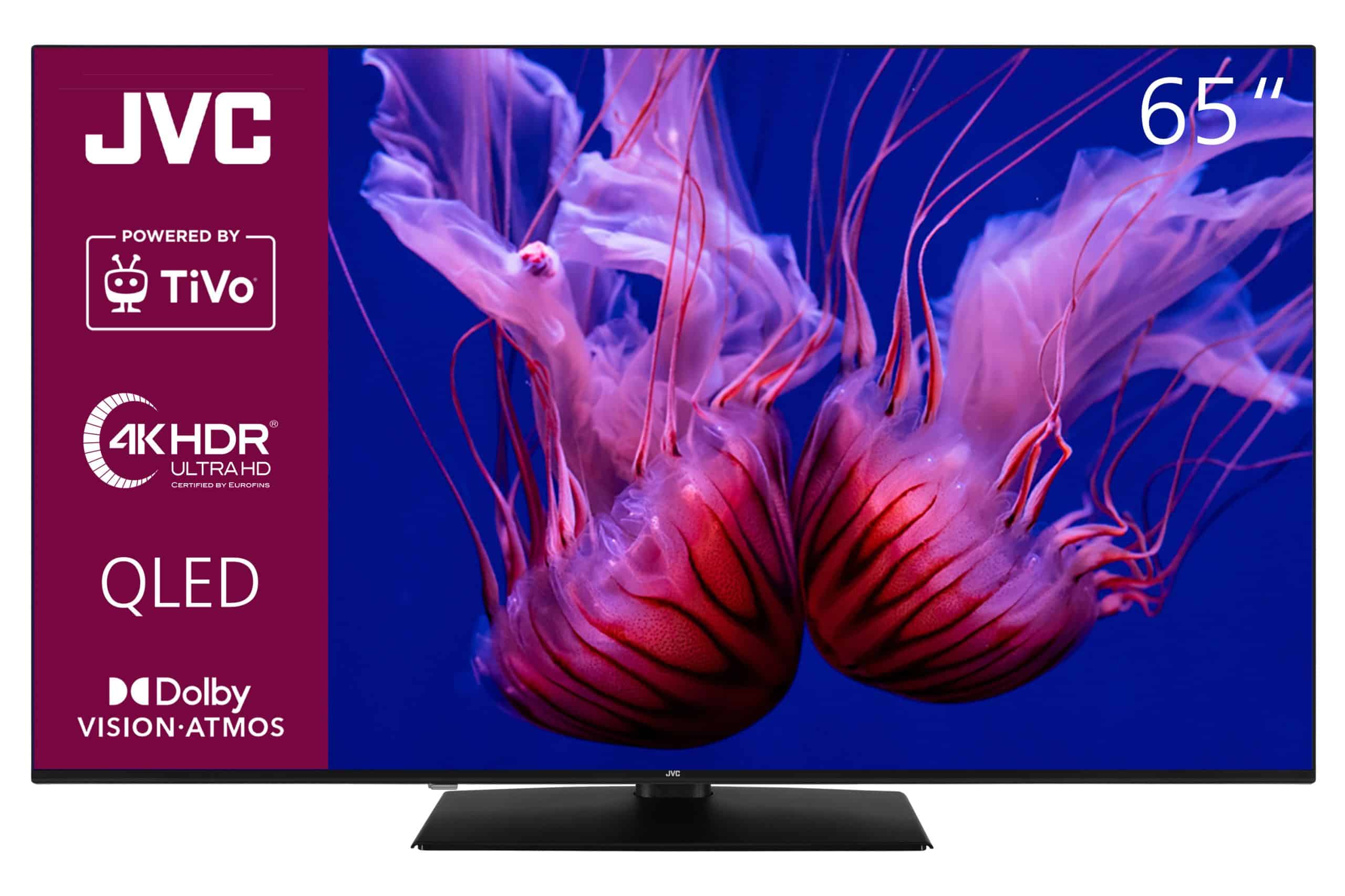 JVC 65 Zoll QLED Fernseher Smart TV (4K UHD