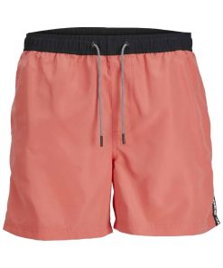 Jack & Jones Badehose FIJI BLACK TAPE Schwimm-Shorts