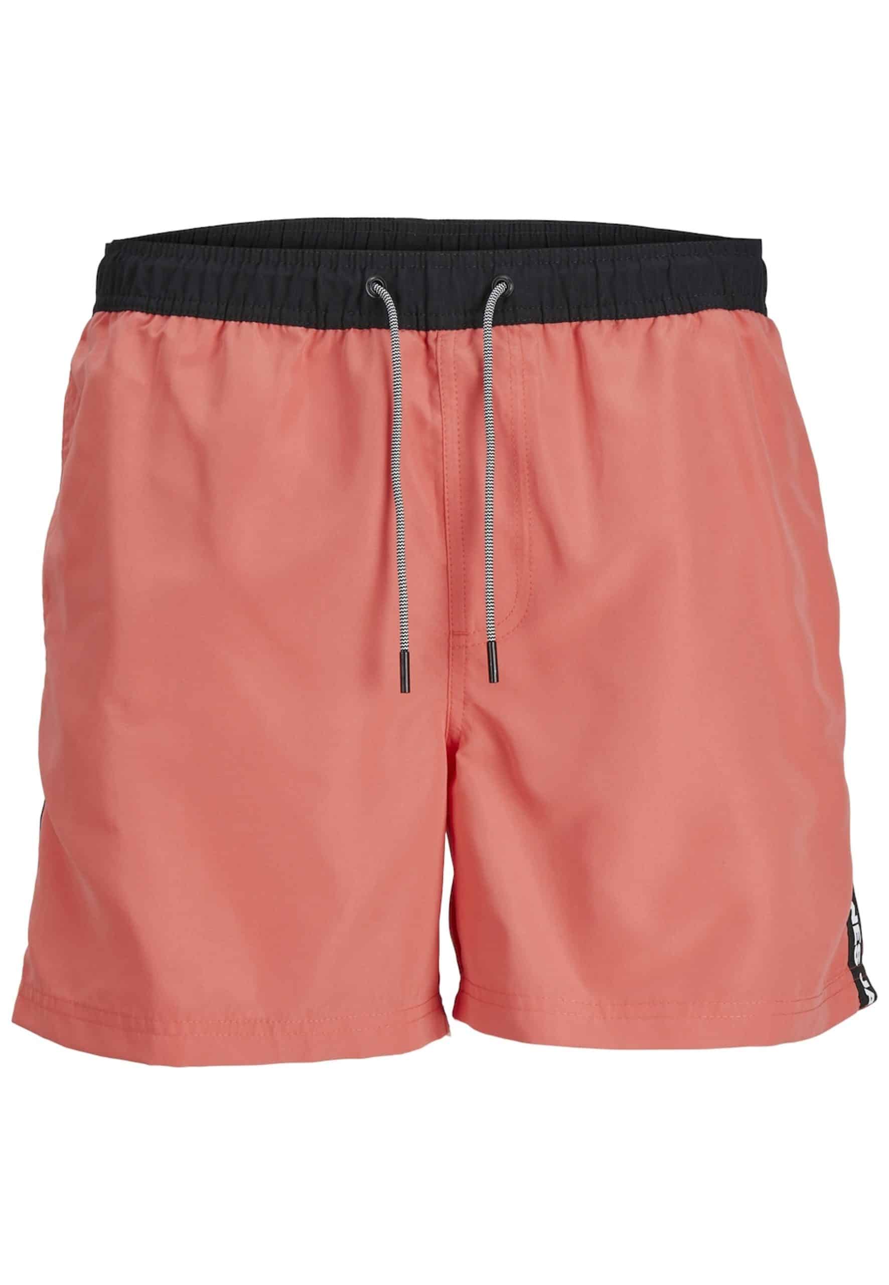 Jack & Jones Badehose FIJI BLACK TAPE Schwimm-Shorts