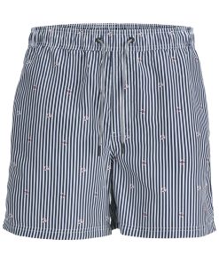 Jack & Jones Badehose FIJI SMALL STRIPES Schwimm-Shorts