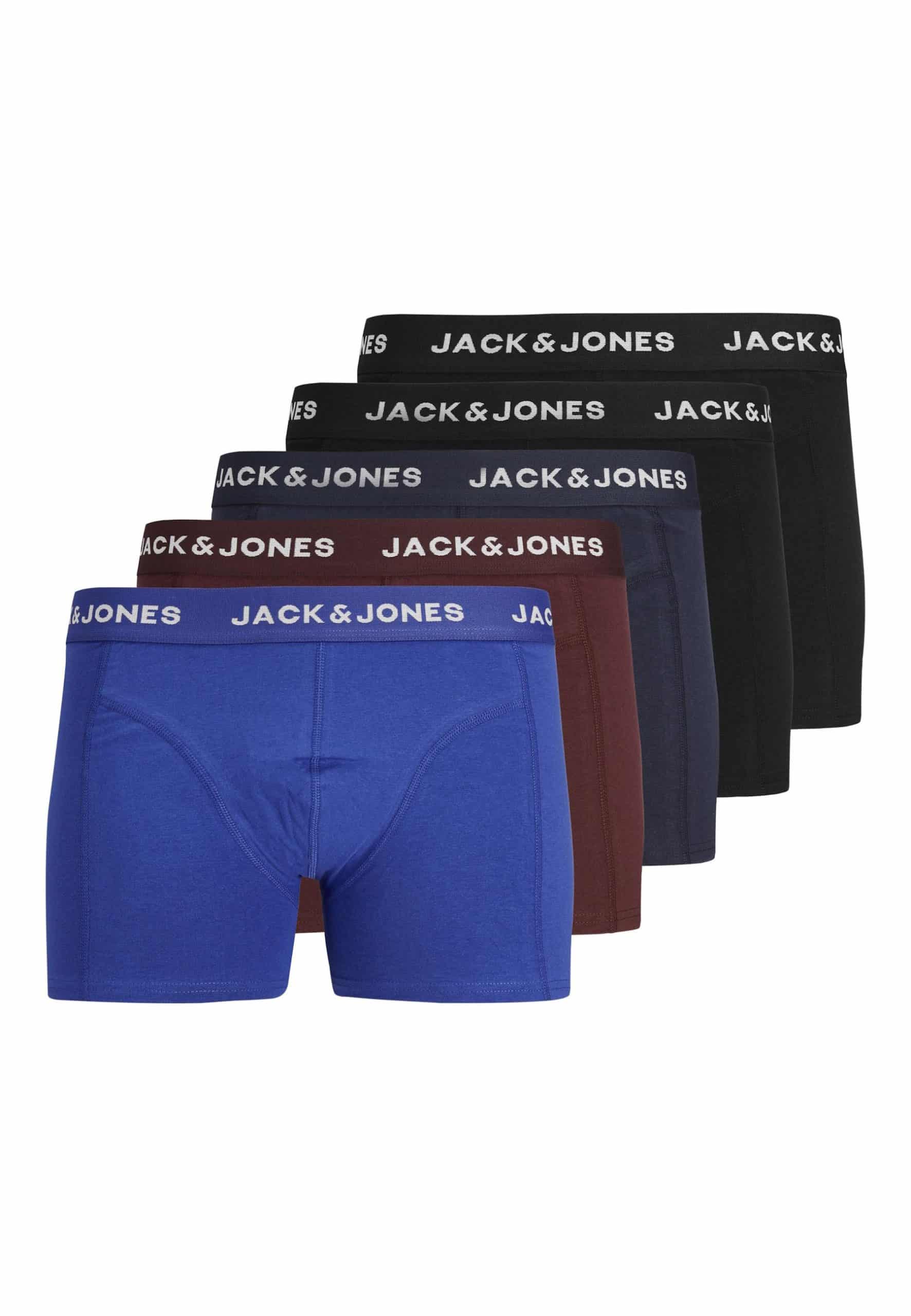 Jack & Jones Boxershorts Black Friday Unterhosen im 5er-Pack