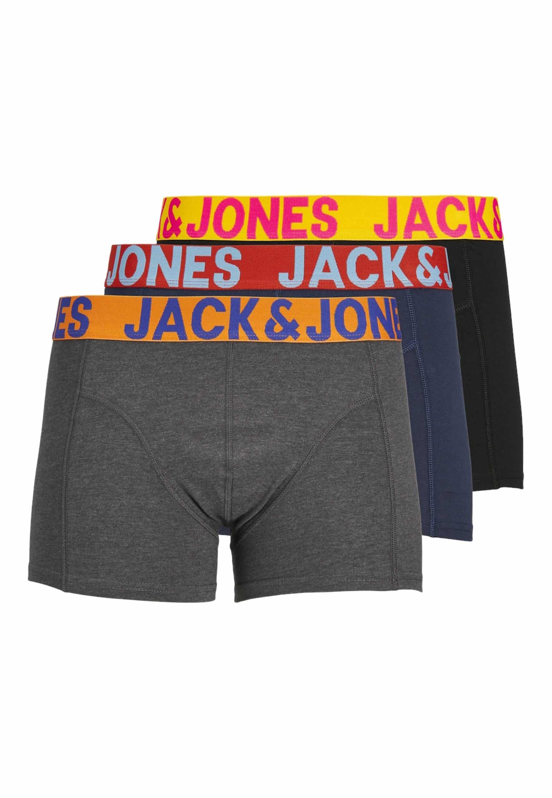 Jack & Jones Boxershorts CRAZY 3er Pack Trunks