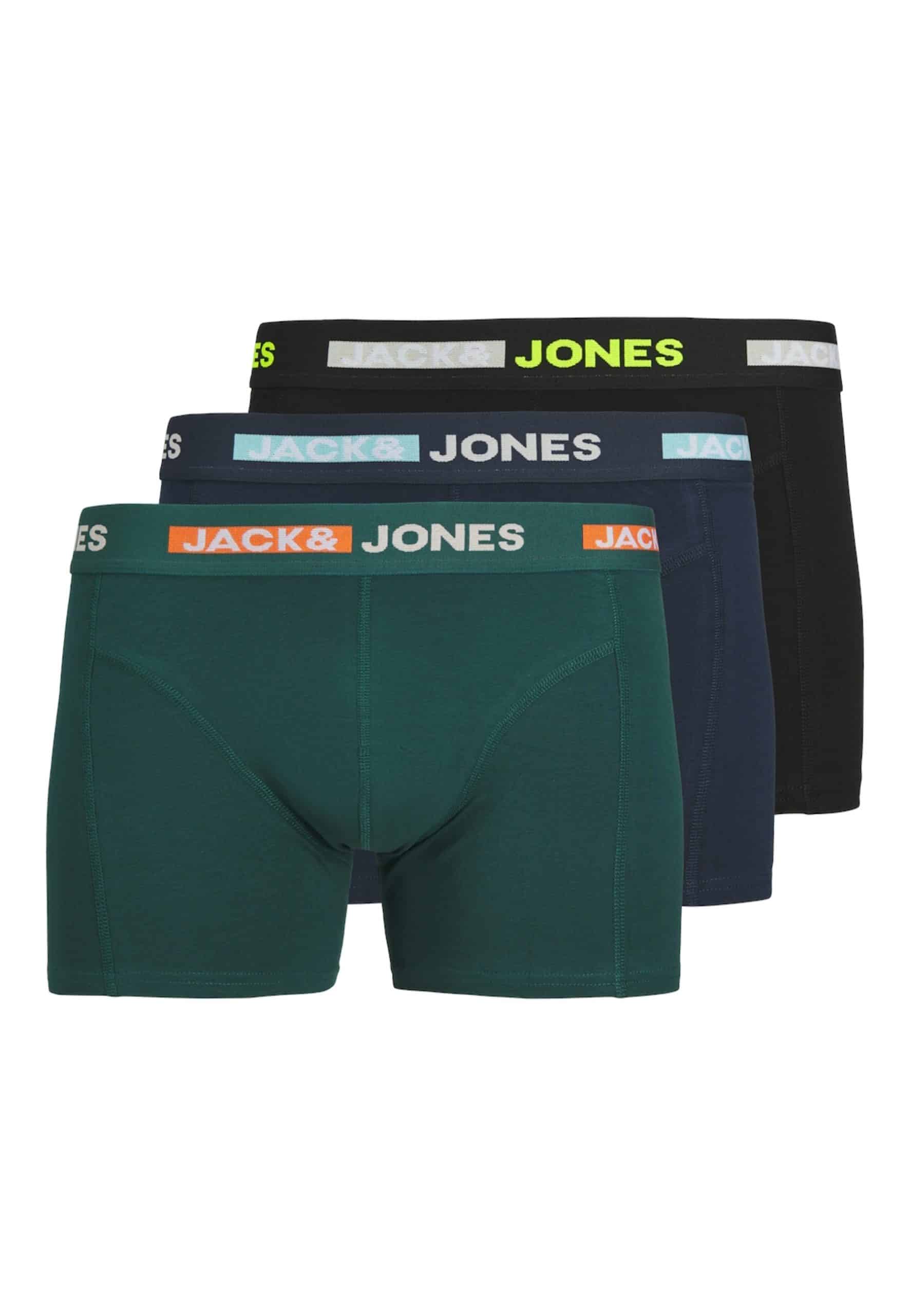 Jack & Jones Boxershorts SCOTT Unterhosen Dreierpack