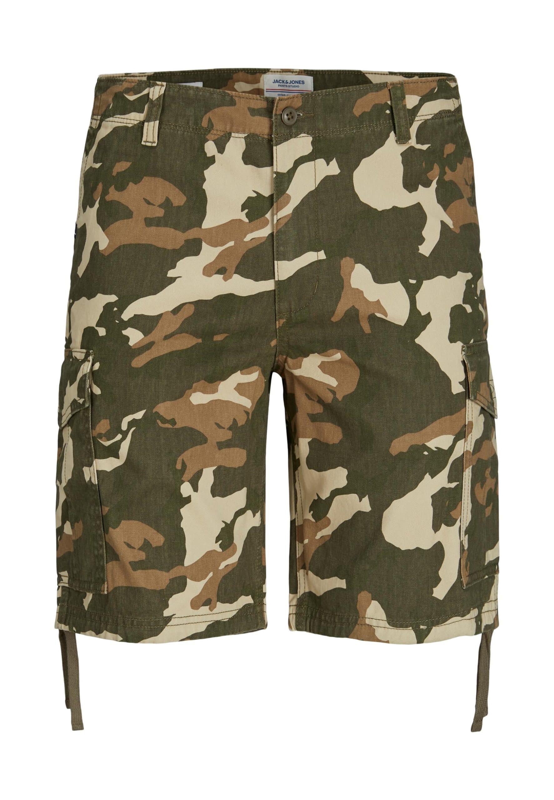 Jack & Jones Cargo Shorts Marley kurze Hose mit vielen Taschen