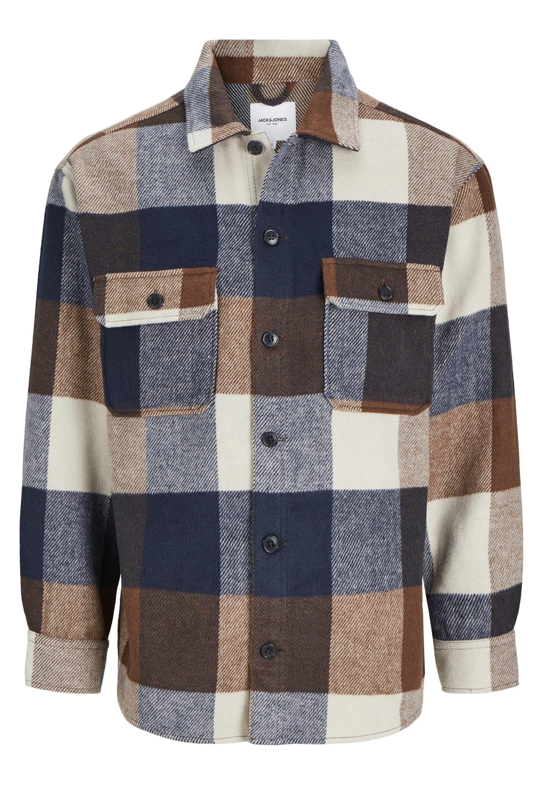 Jack & Jones Hemd BRADLEY OLLIE Langarmhemd