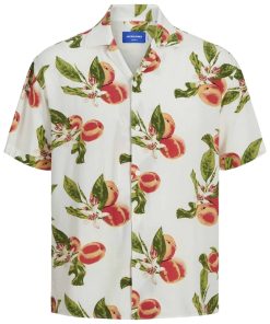 Jack & Jones Hemd LUKE FLORES Kurzarmhemd