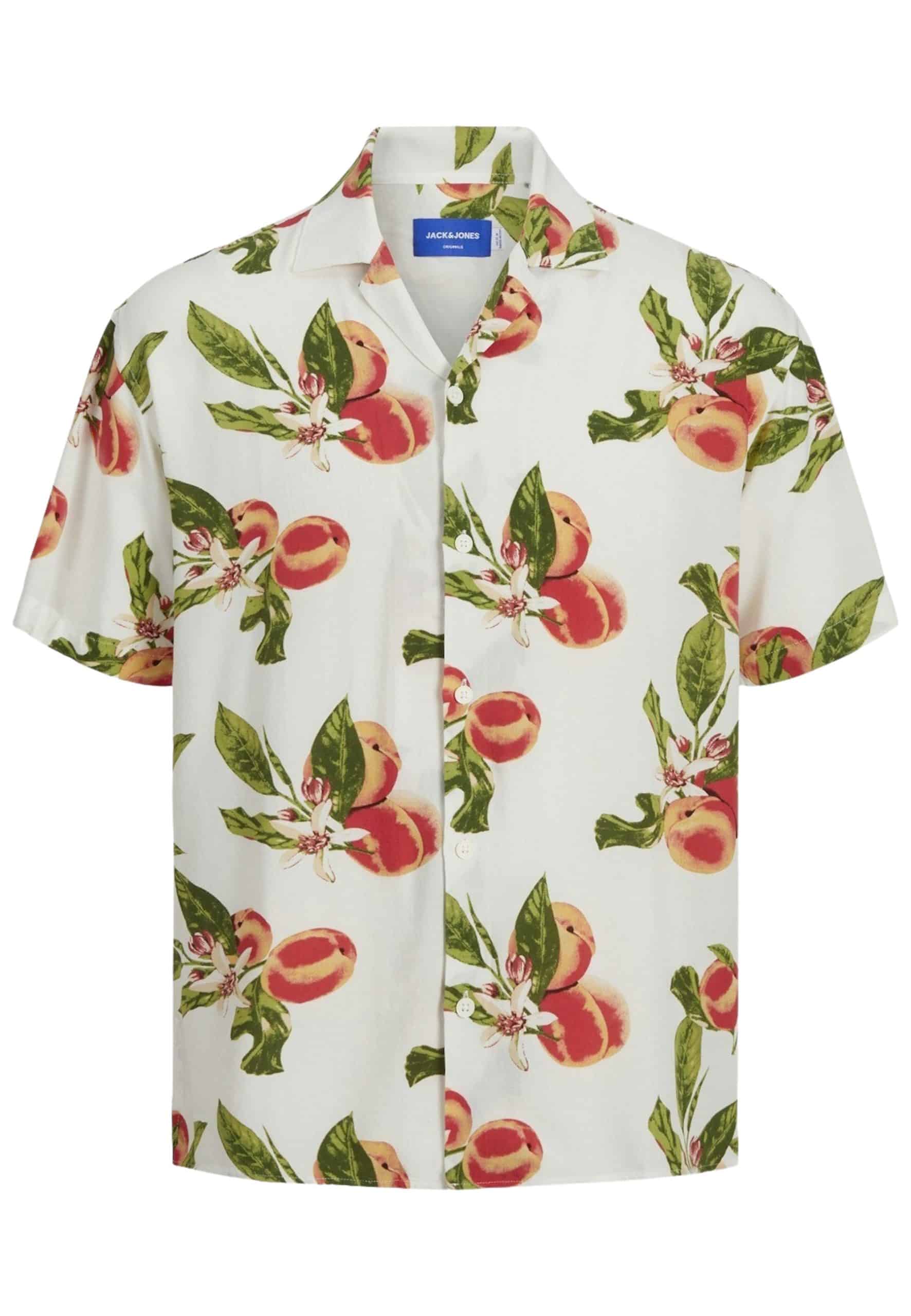 Jack & Jones Hemd LUKE FLORES Kurzarmhemd