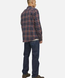 Jack & Jones Hemd Willy Langarmhemd mit Knopfleiste Slim Fit