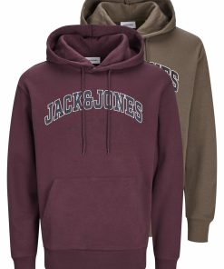 Jack & Jones Hoodie Caleb Kapuzenpullover Doppelpack