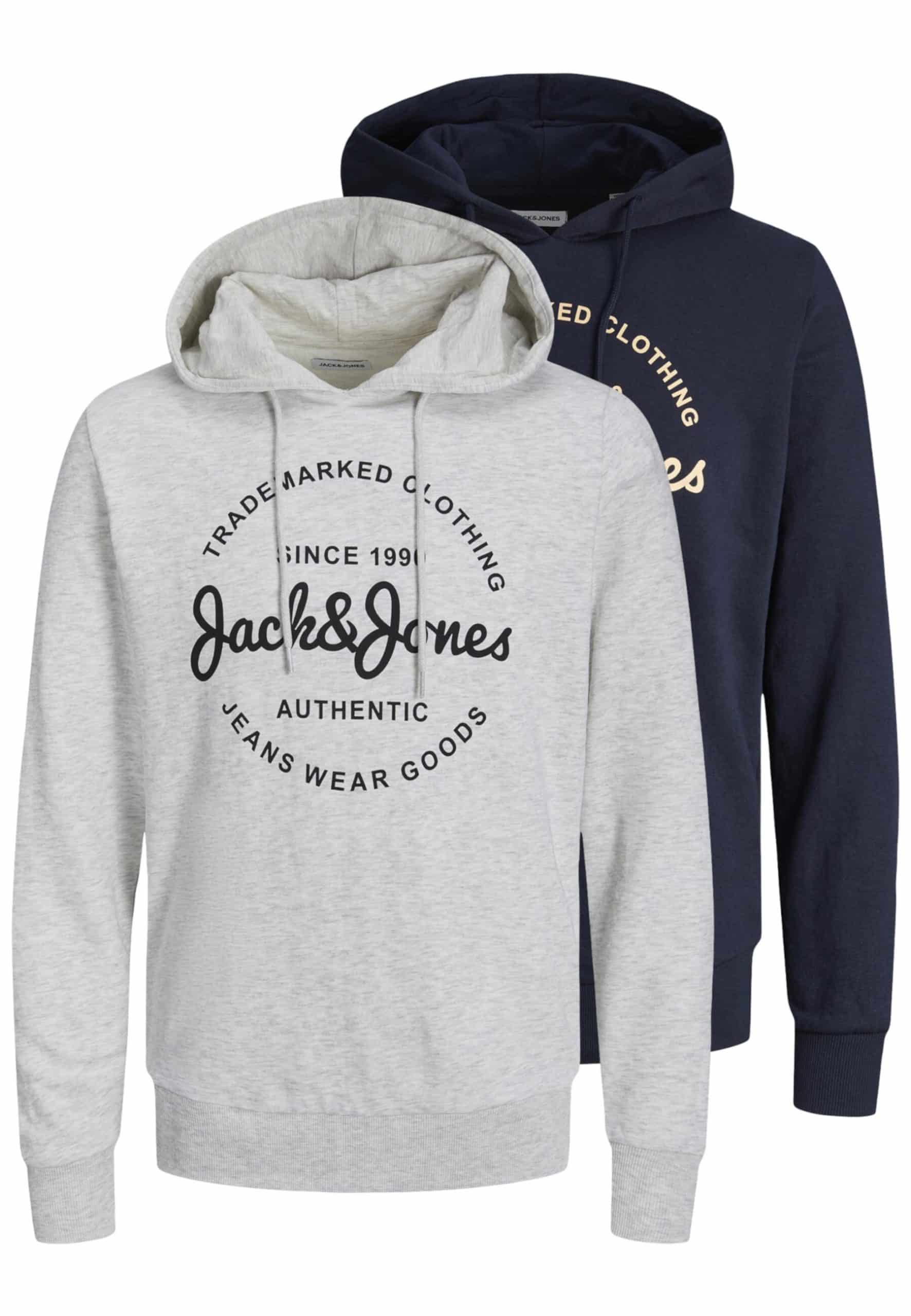 Jack & Jones Hoodie Forest Kapuzensweatshirt Doppelpack