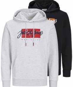 Jack & Jones Hoodie Tiley Kapuzenpullover Doppelpack