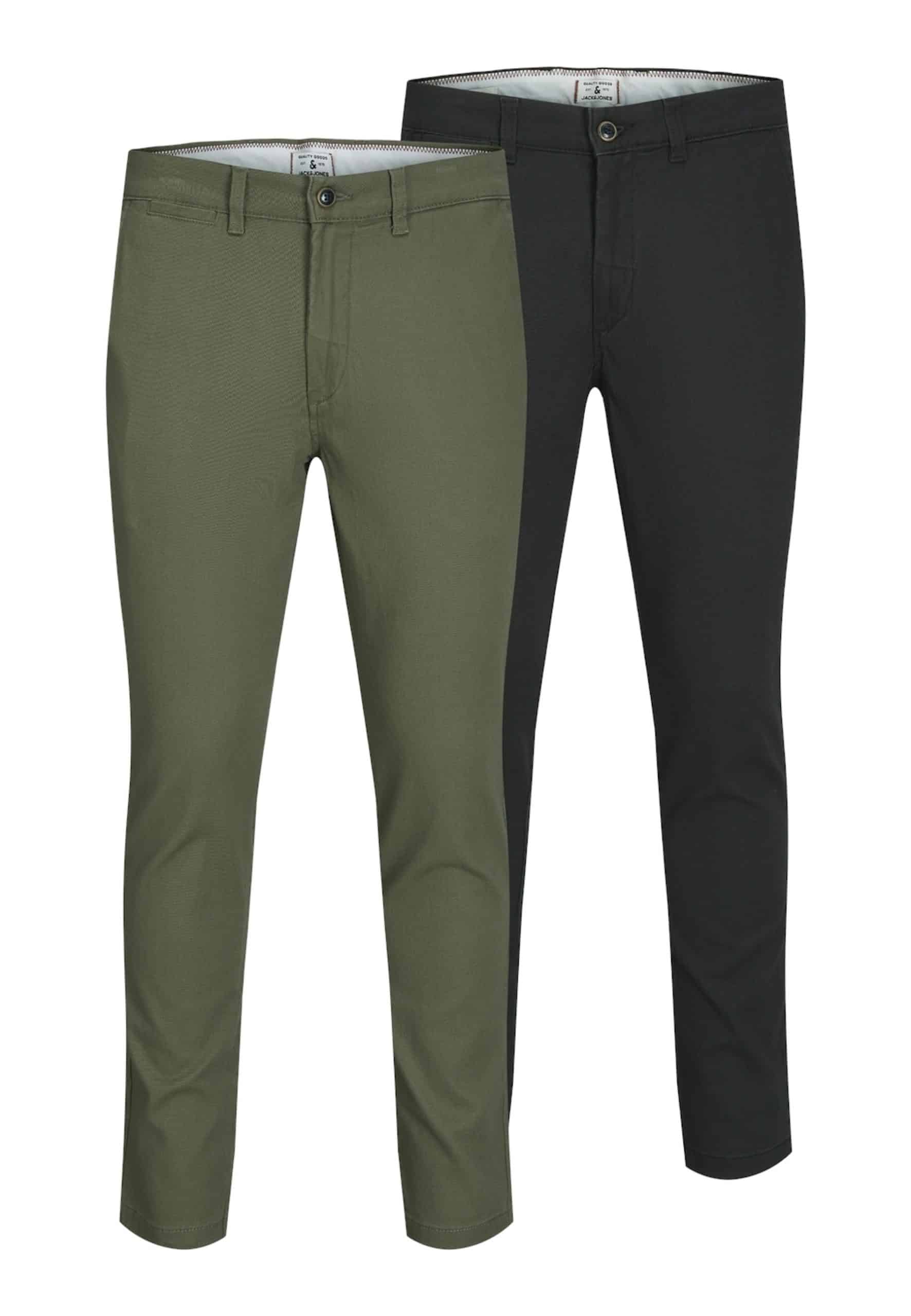 Jack & Jones Hose MARCO DAVE Chino-Hose 2er Pack