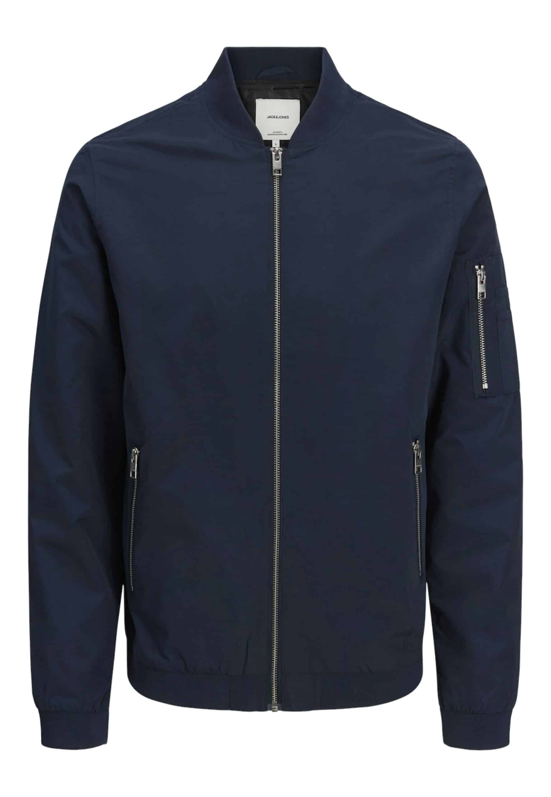 Jack & Jones Jacke Bomber Jacke Jacket JJERUSH BOMBER Zip Bomberjacket