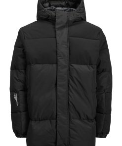 Jack & Jones Jacke FORCE Winddichte Pufferjacke mit Kapuze und Reißverschluss