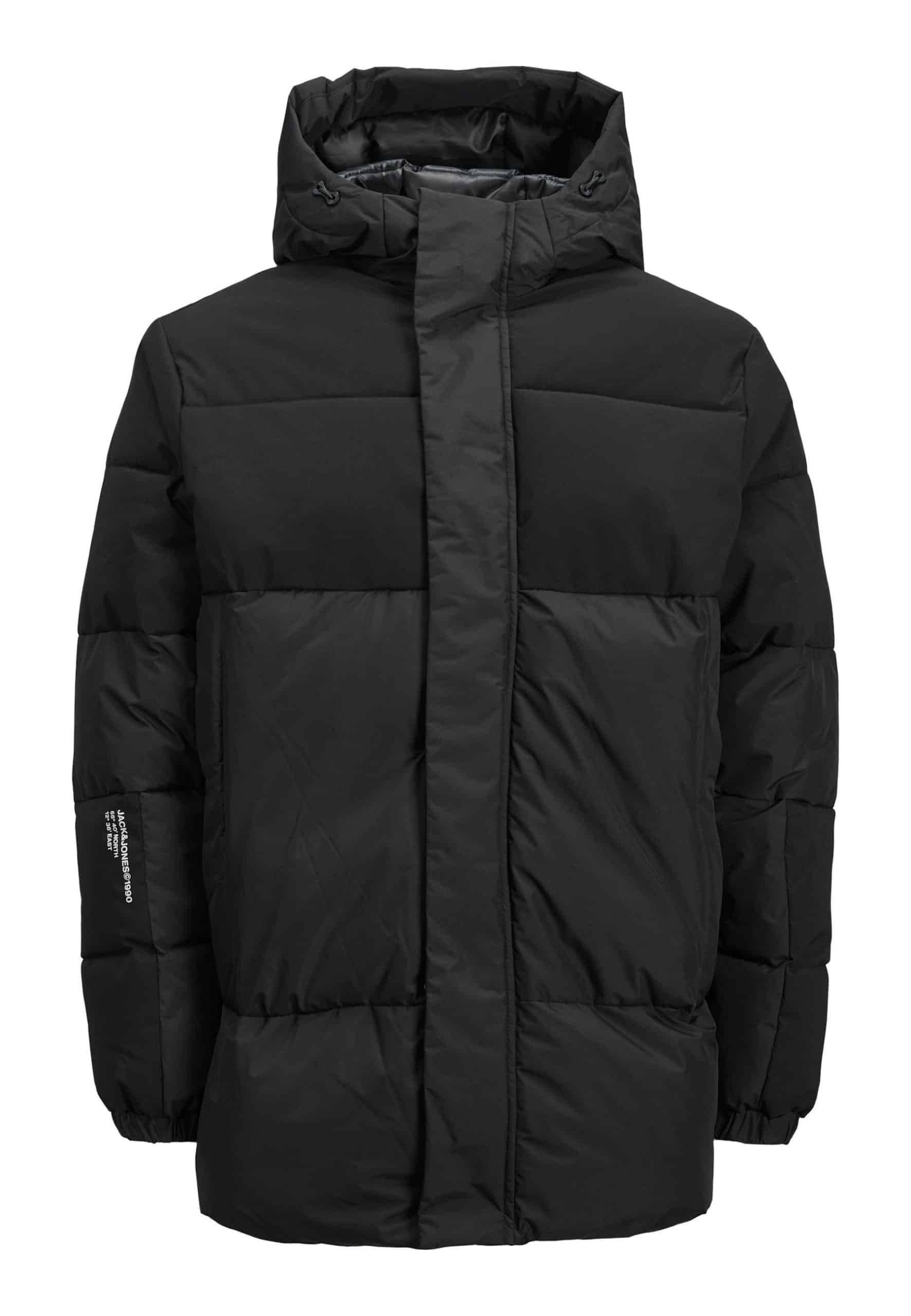 Jack & Jones Jacke FORCE Winddichte Pufferjacke mit Kapuze und Reißverschluss