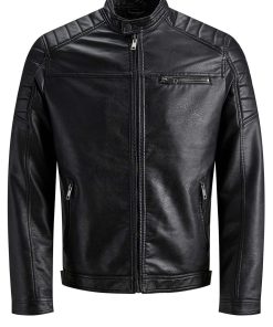 Jack & Jones Jacke Lederimitat Jacket Jacke JJ ROCKY JACKET Lederimitat