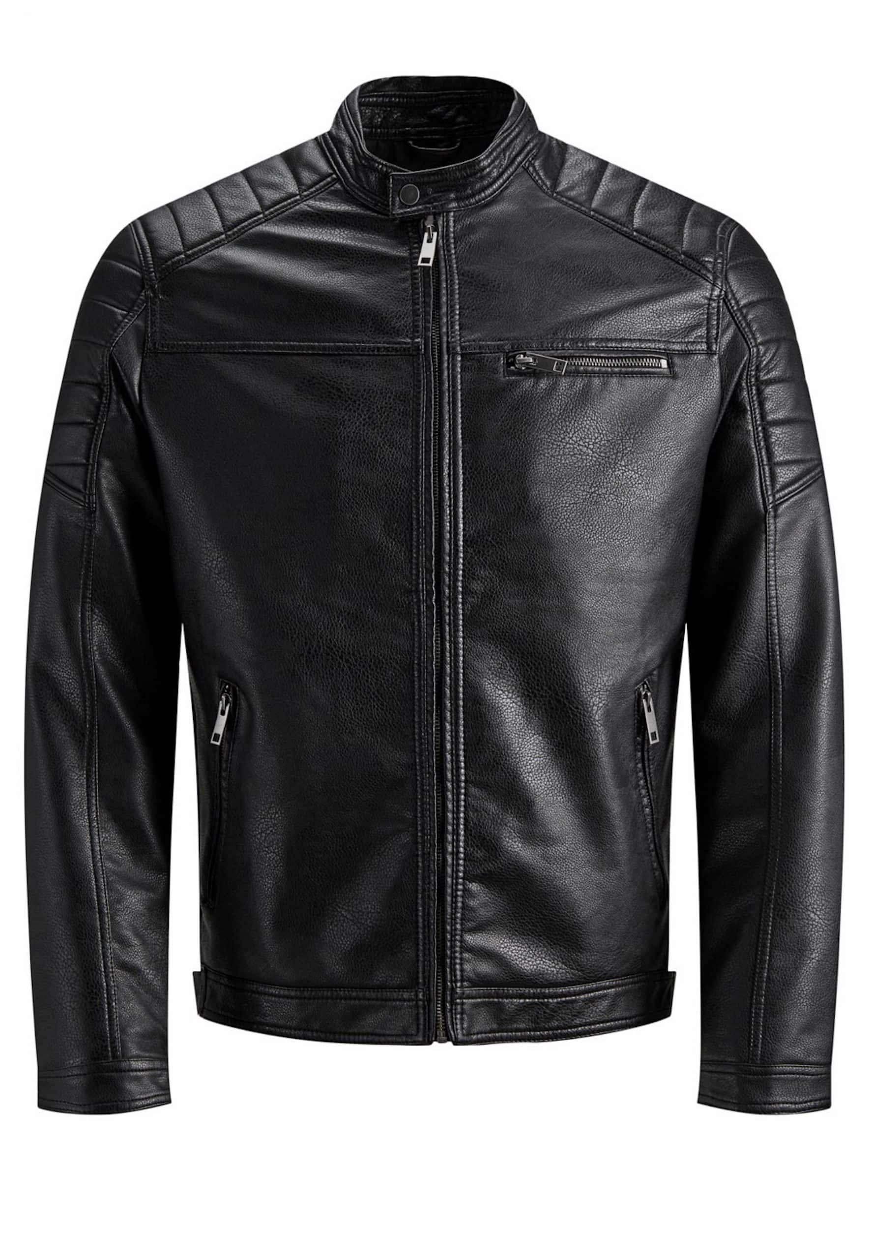 Jack & Jones Jacke Lederimitat Jacket Jacke JJ ROCKY JACKET Lederimitat