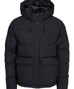 Jack & Jones Jacke Vesterbro Puffer Übergangsjacke mit Kapuze und Kordelzug