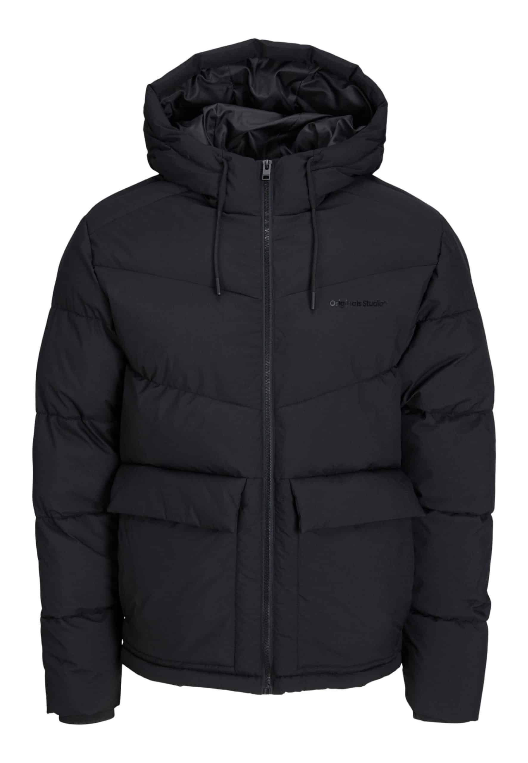 Jack & Jones Jacke Vesterbro Puffer Übergangsjacke mit Kapuze und Kordelzug