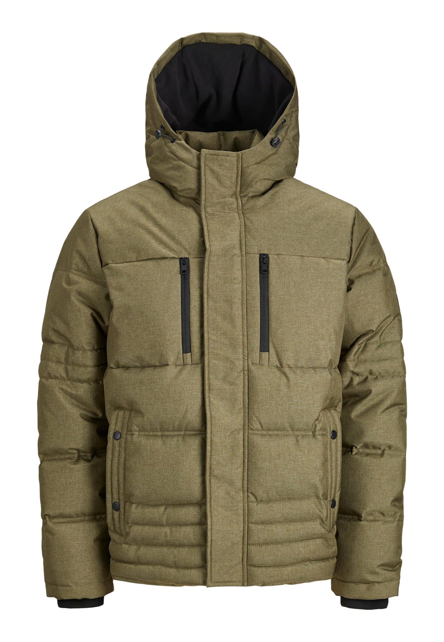 Jack & Jones Jacke YOG Steppjacke mit Kapuze und Reißverschluss