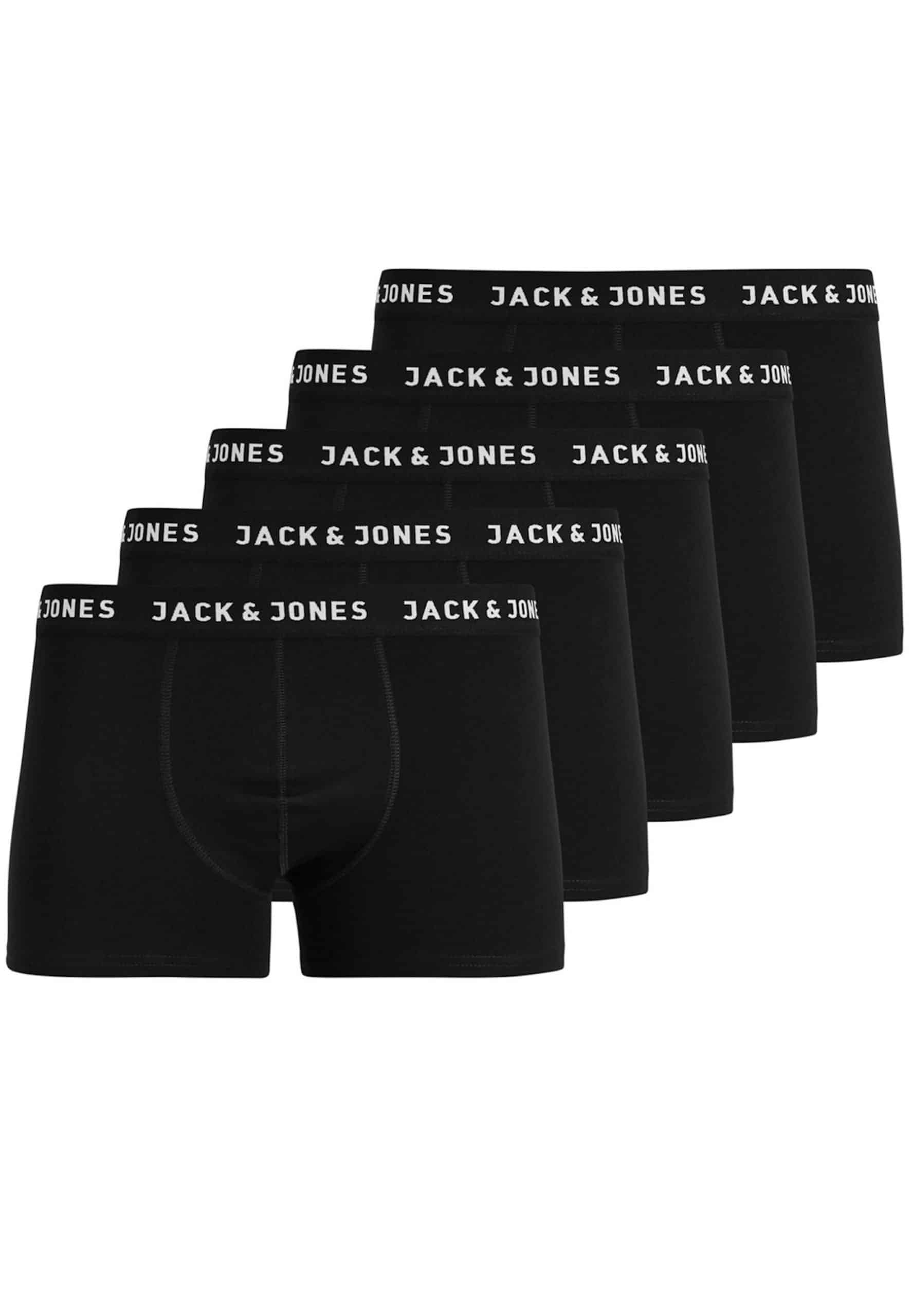 Jack & Jones Junior Boxershorts HUEY Unterhosen Fünferpack