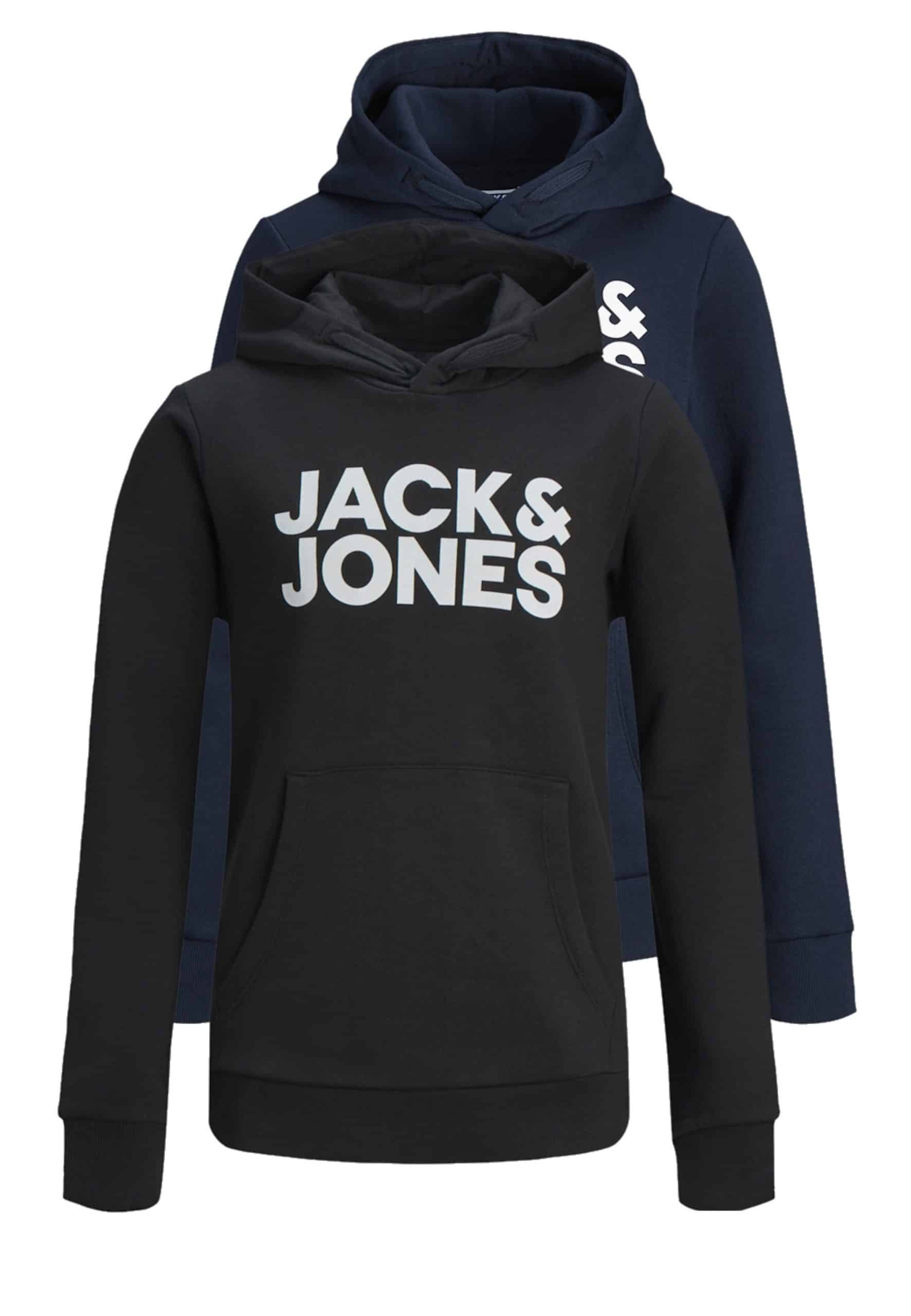 Jack & Jones Junior Hoodie CORP LOGO Kapuzensweatshirt Doppelpack