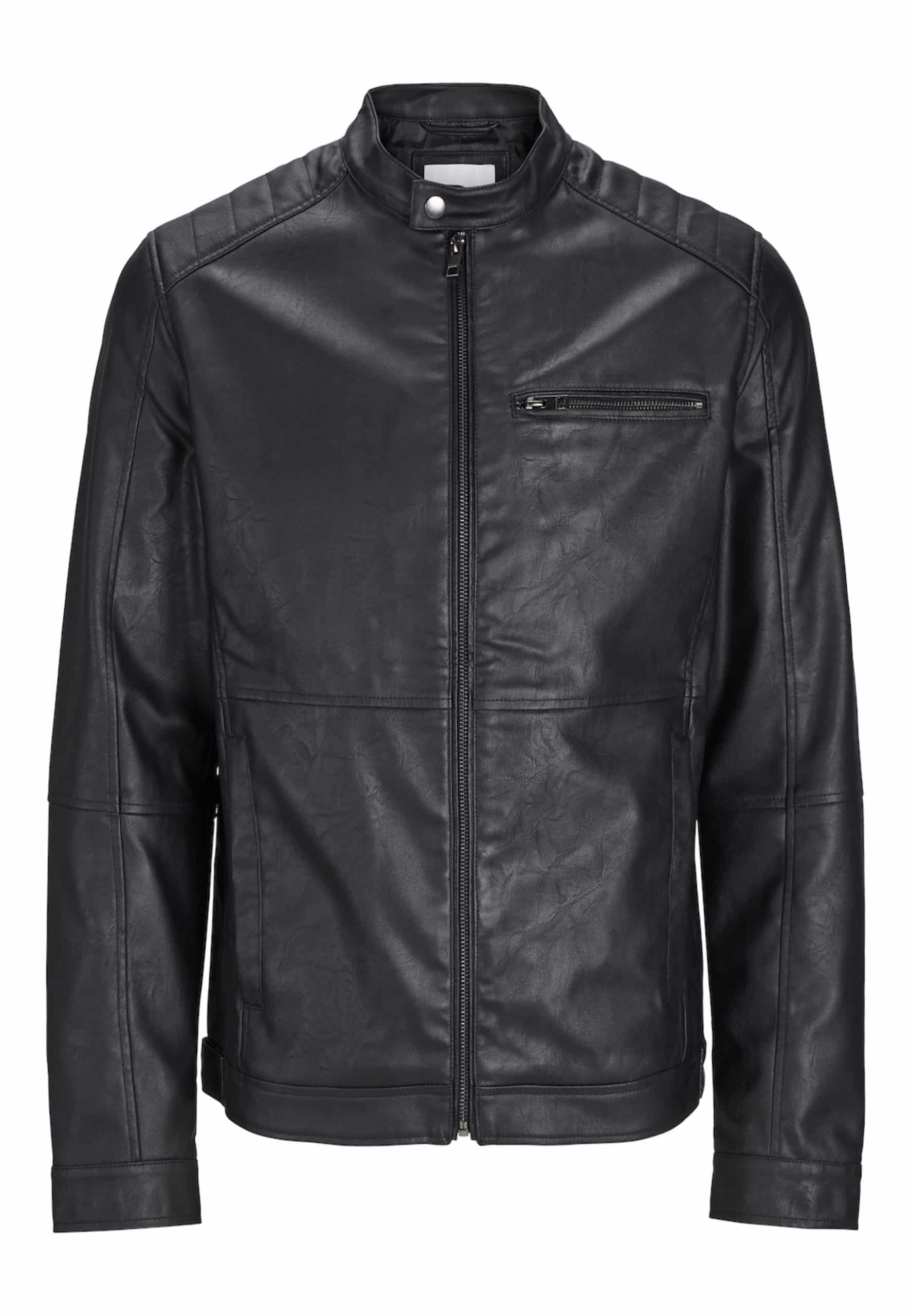 Jack & Jones Kunstlederjacke DYLAN Bikerjacke