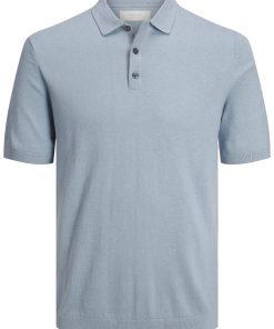 Jack & Jones Poloshirt EMIL Gestricktes Kurzarmshirt mit Polokragen