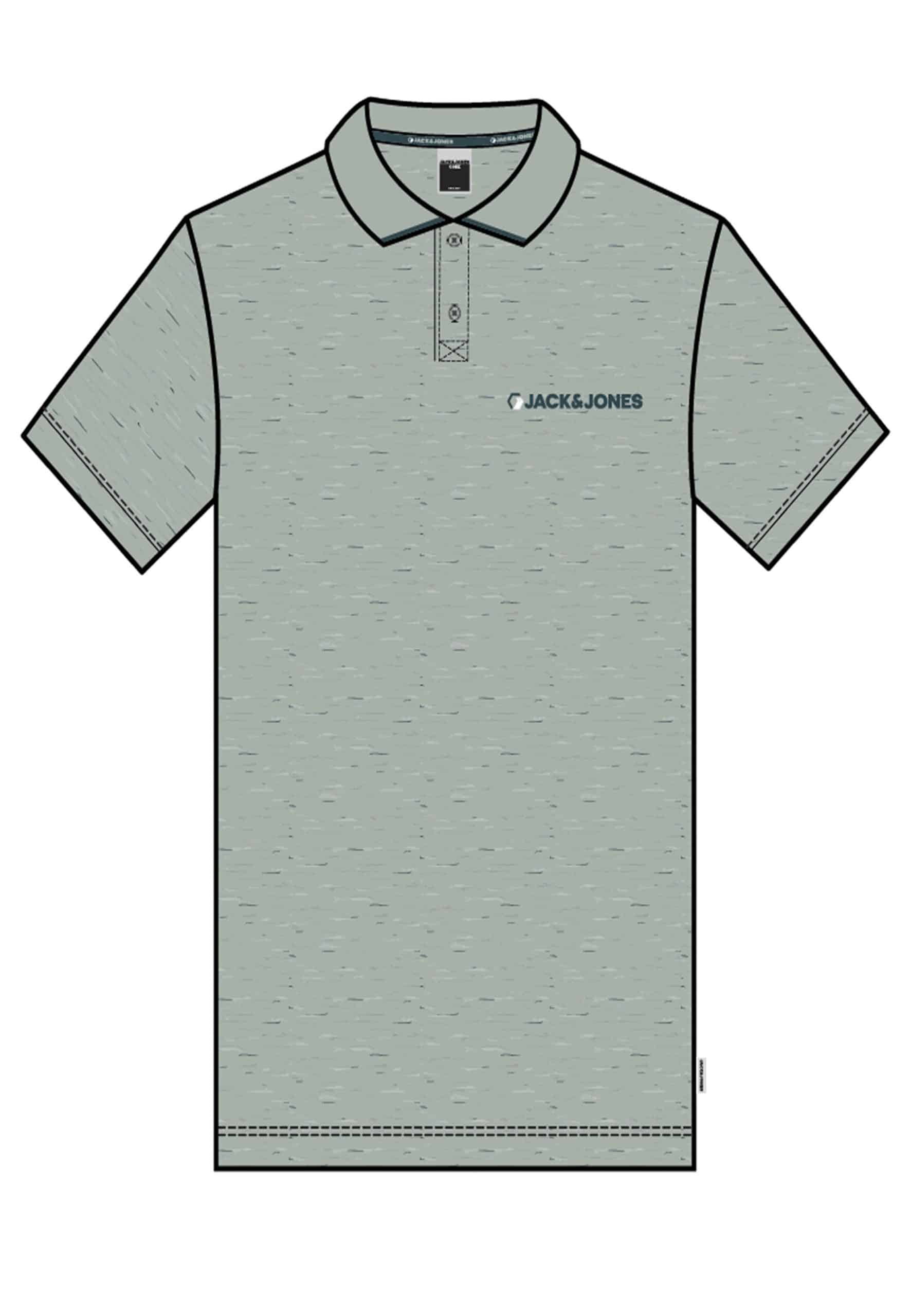 Jack & Jones Poloshirt LOGAN Kurzarmshirt mit Polokragen