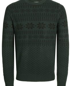 Jack & Jones Pullover XMAS GABRIEL Strickpullover R-Neck
