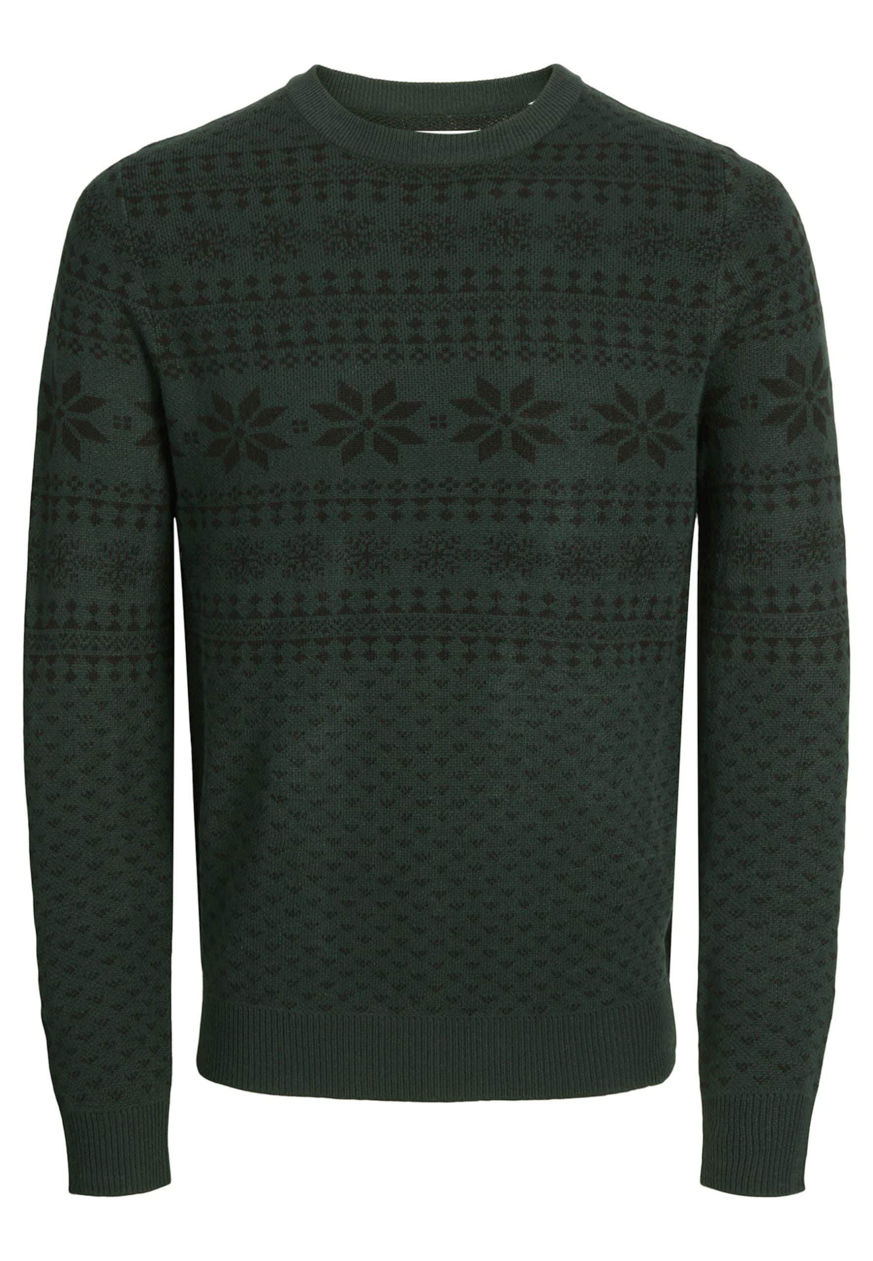 Jack & Jones Pullover XMAS GABRIEL Strickpullover R-Neck