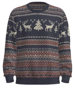 Jack & Jones Pullover XMAS SNOWBALL Strickpullover R-Neck