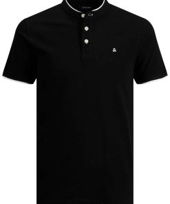 Jack & Jones Shirt T-Shirt mit Stehkragen JJEPAULOS MAO POLO