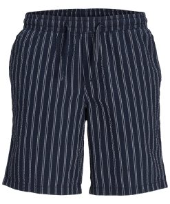 Jack & Jones Shorts AIDEN Seersucker-Shorts