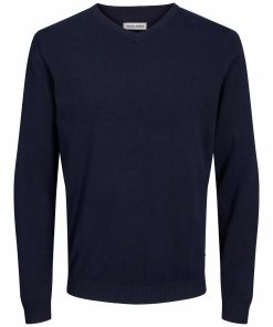 Jack & Jones Strickpullover Basic Pullover V-Neck
