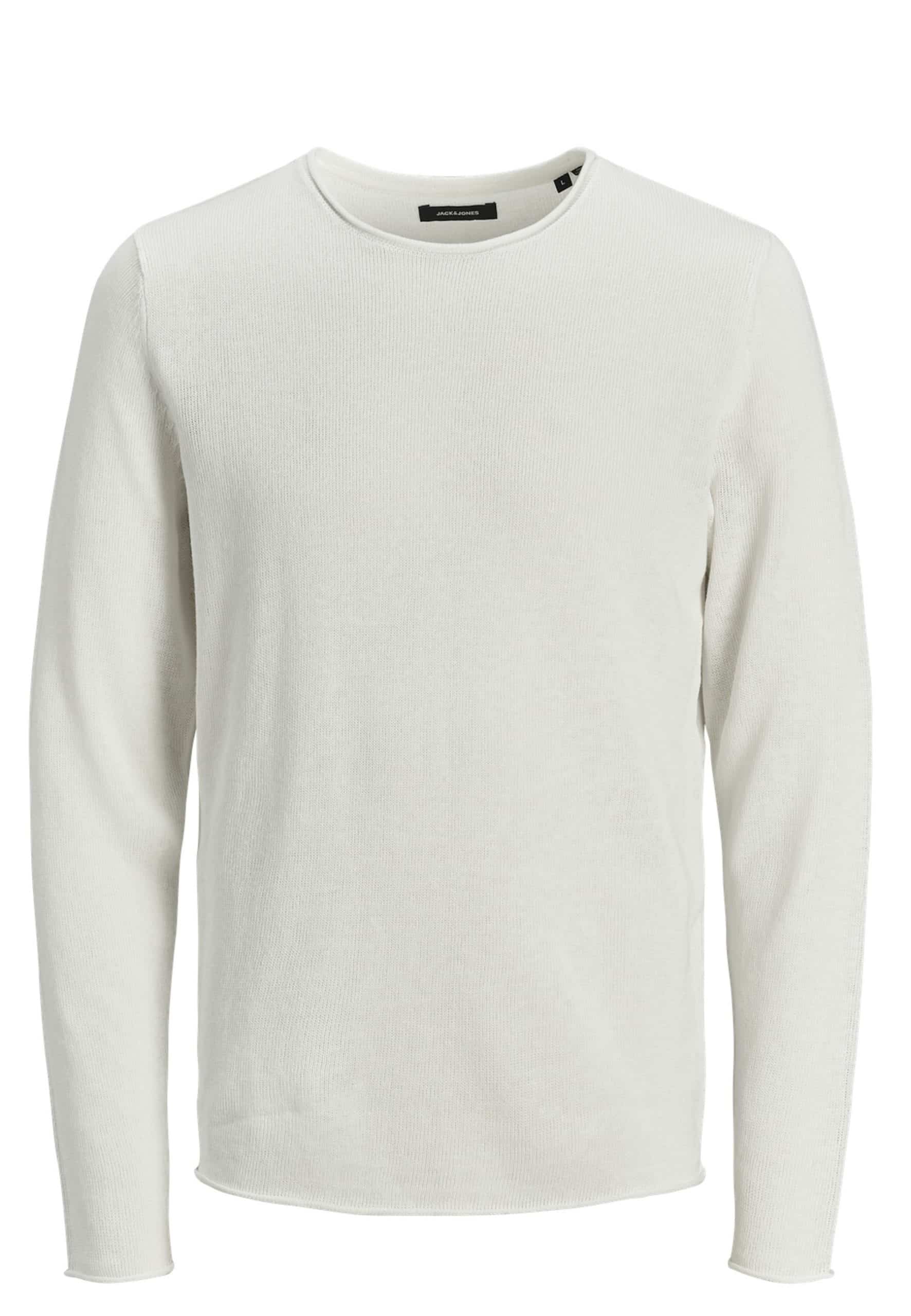 Jack & Jones Strickpullover Linen Pullover R-Neck