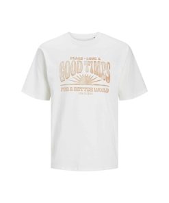 Jack & Jones T-Shirt HIPPY Kurzarmshirt