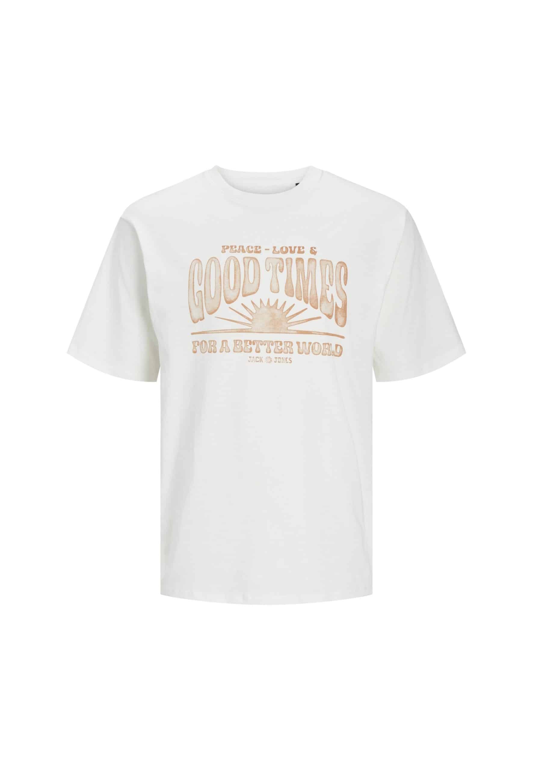 Jack & Jones T-Shirt HIPPY Kurzarmshirt