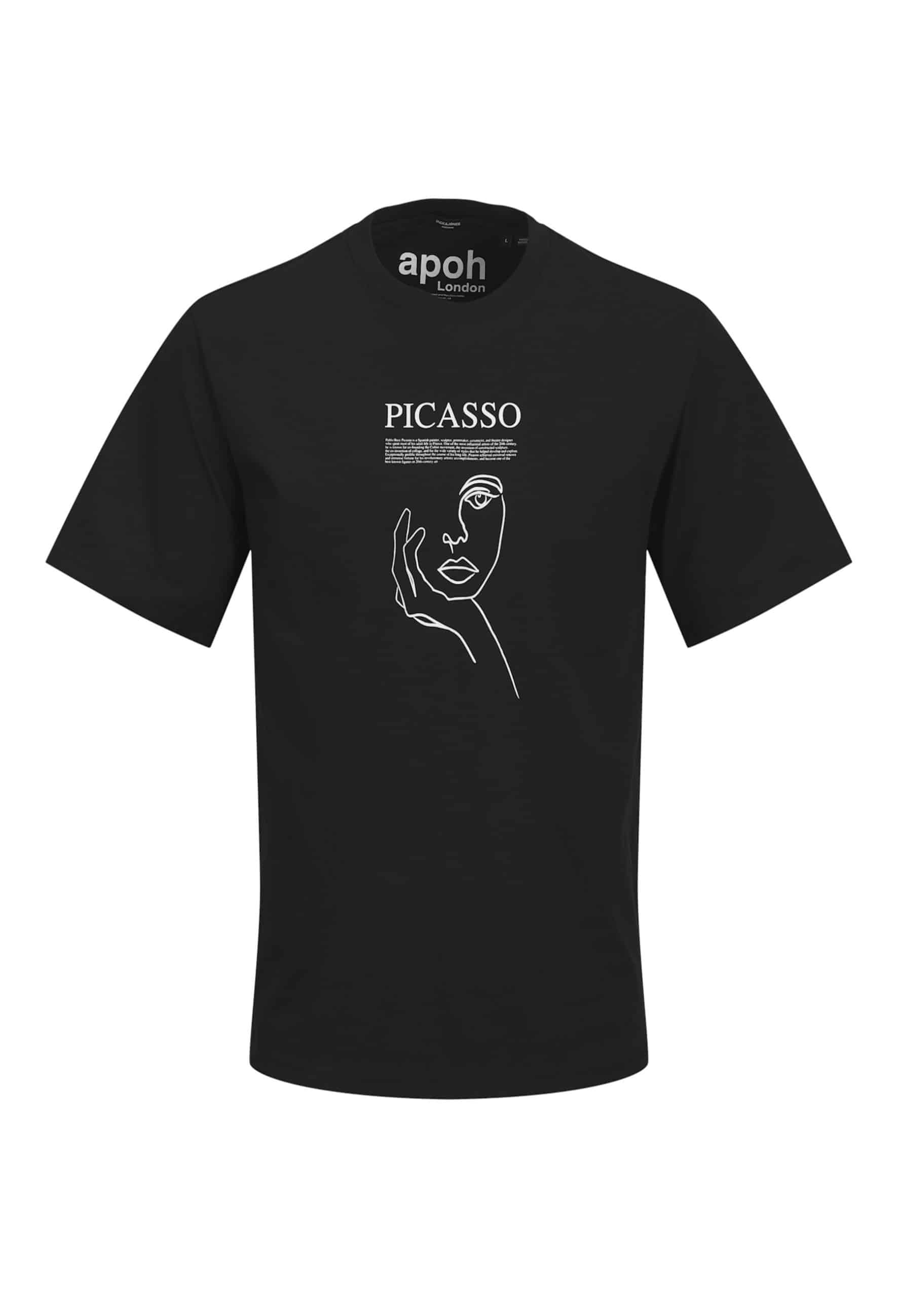 Jack & Jones T-Shirt PICASSO Kurzarmshirt