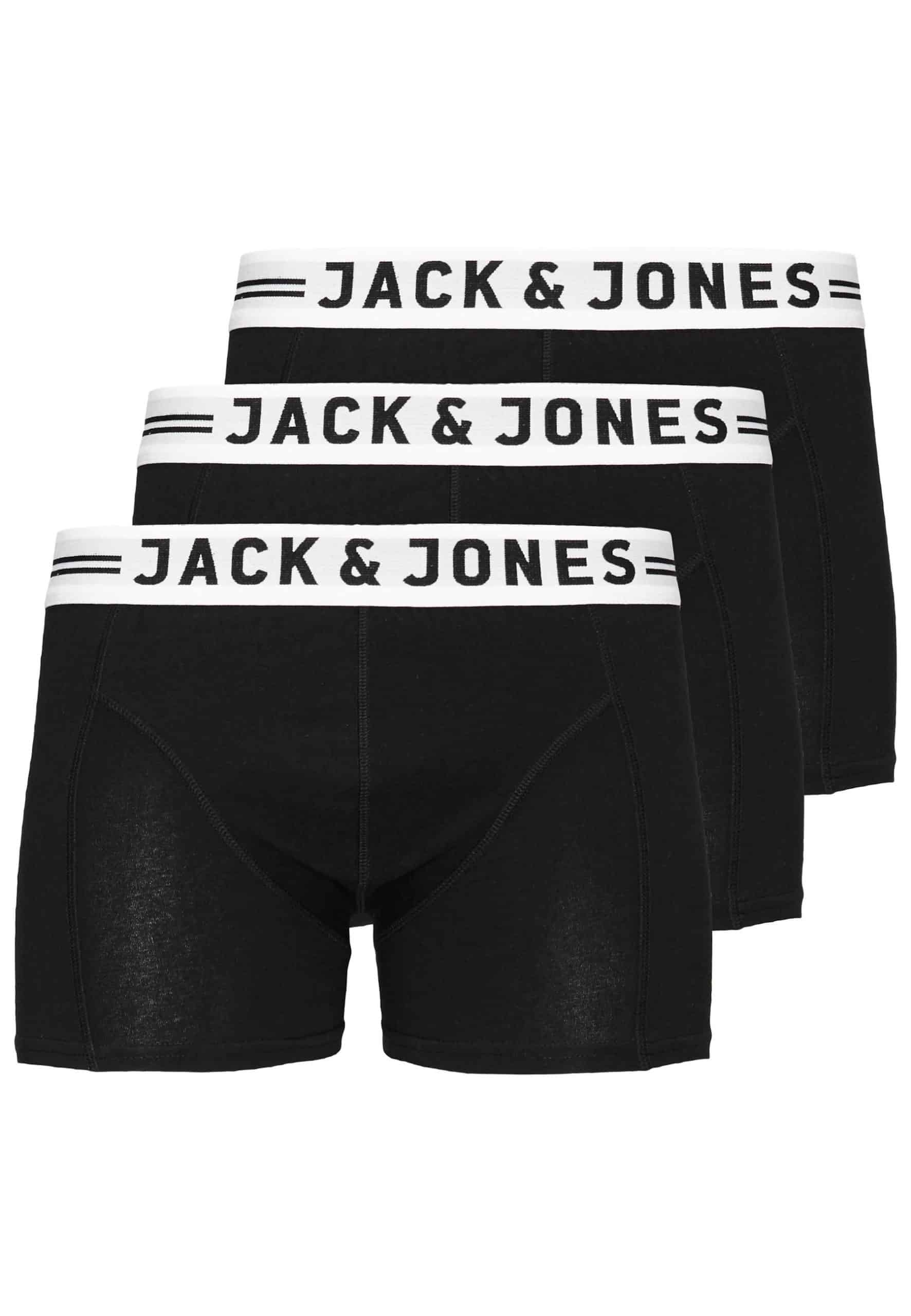 Jack & Jones Trunks 3 Pack Boxershorts SENSE