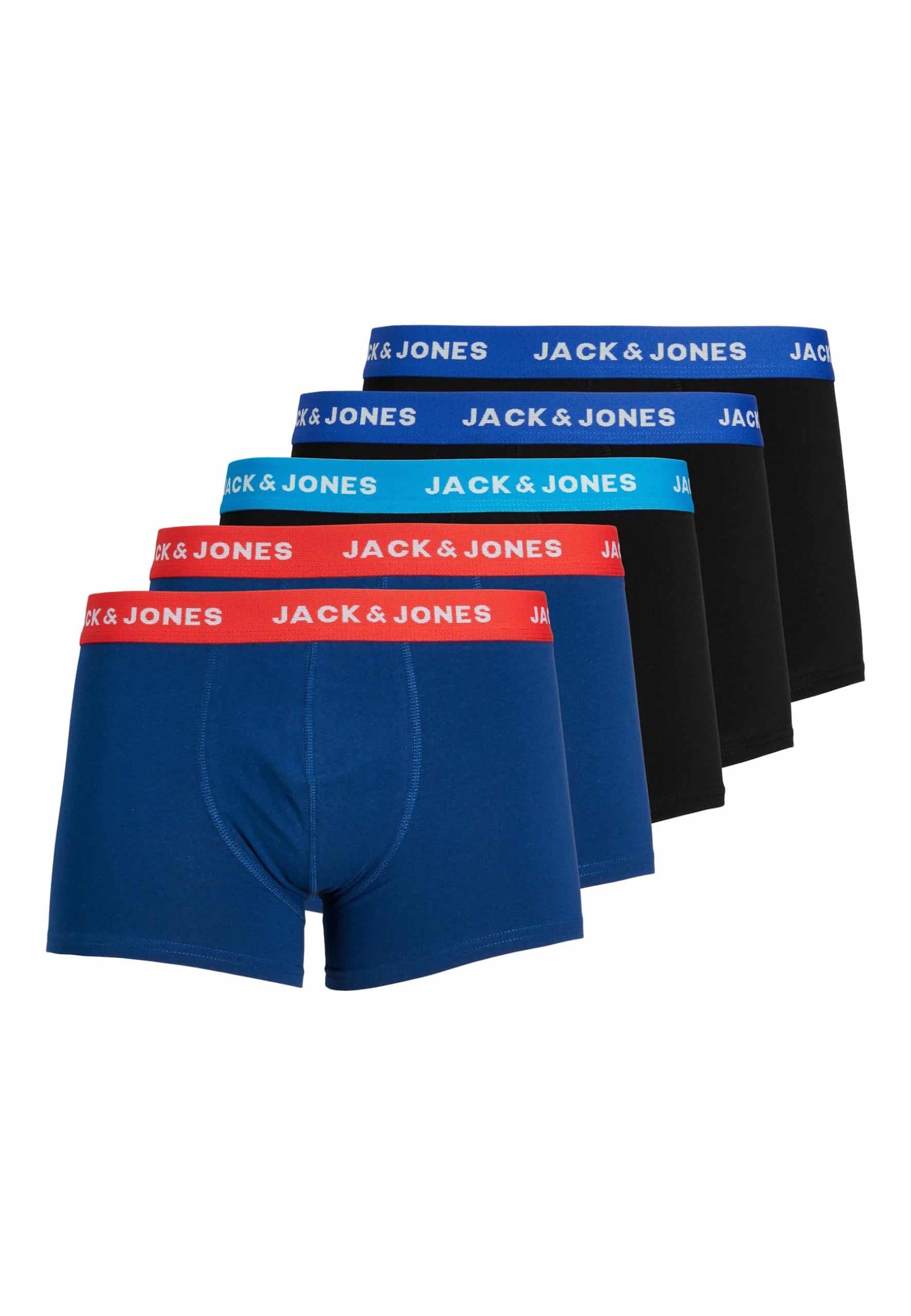 Jack & Jones Trunks 5 Pack Unterhosen Shorts JACLEE