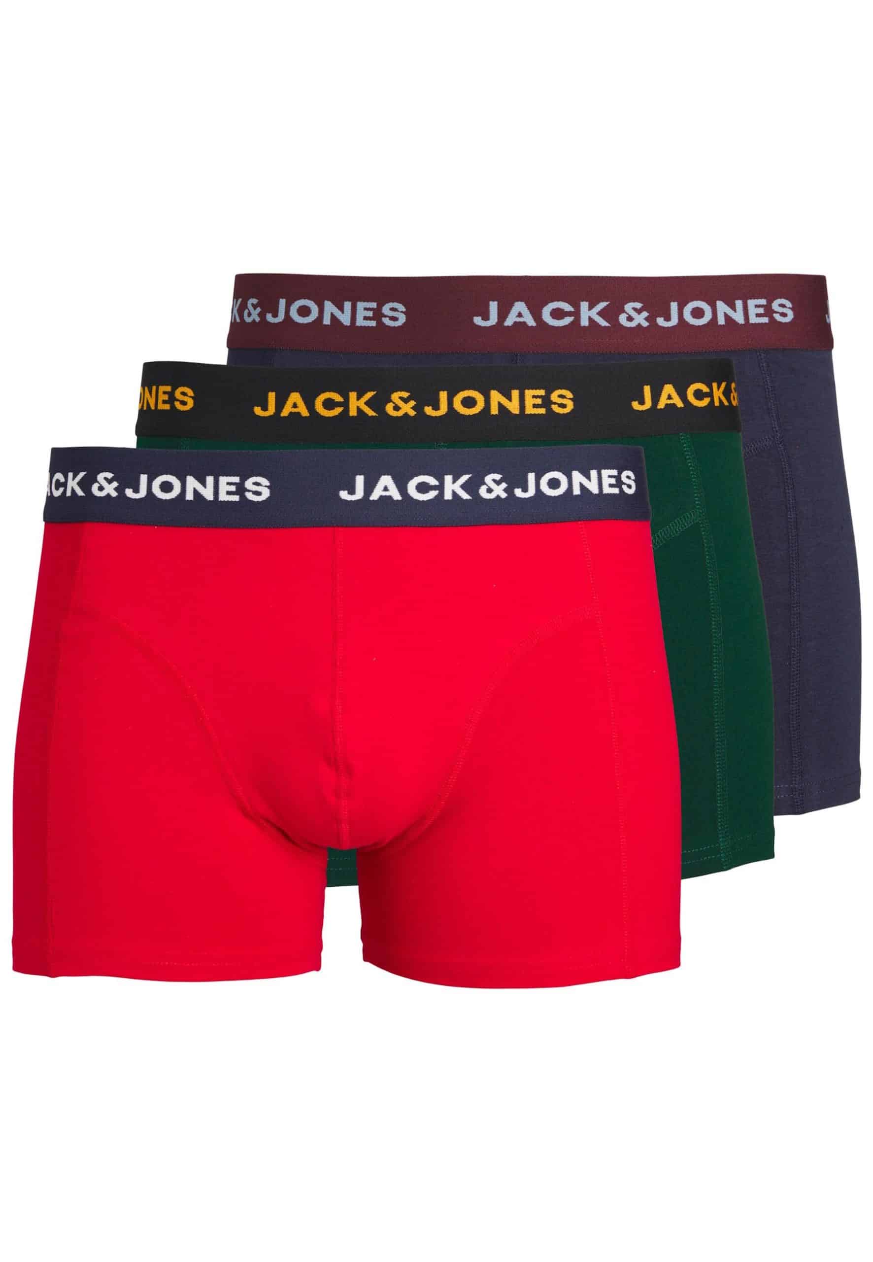 Jack & Jones Unterhose JAMES Trunks 3er Pack