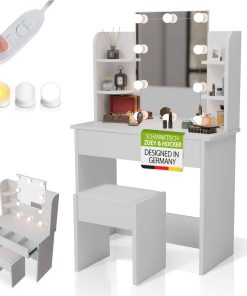 Juskys Schminktisch Zoey & Hocker Melly