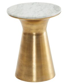 KADIMA DESIGN Echter Marmor Beistelltisch