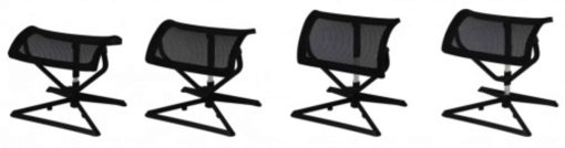 KADIMA DESIGN Ergonomische Fußauflage: Netzbezug