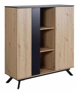 KADIMA DESIGN Stilvolle Kommode mit Eiche-Dekor