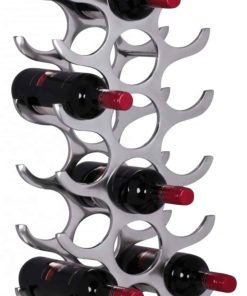 KADIMA DESIGN Weinregal Flammen aus Aluminium