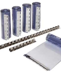 KERBL Streifenvorhang-Set 2x PVC Streifen Maße 30x225 cm